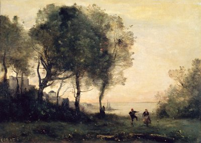 Recuerdo de Italia de Jean Baptiste Camille Corot